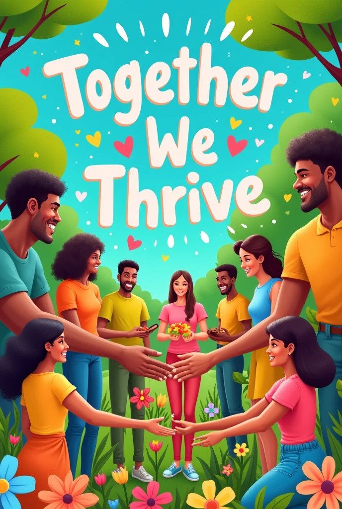create poster about community