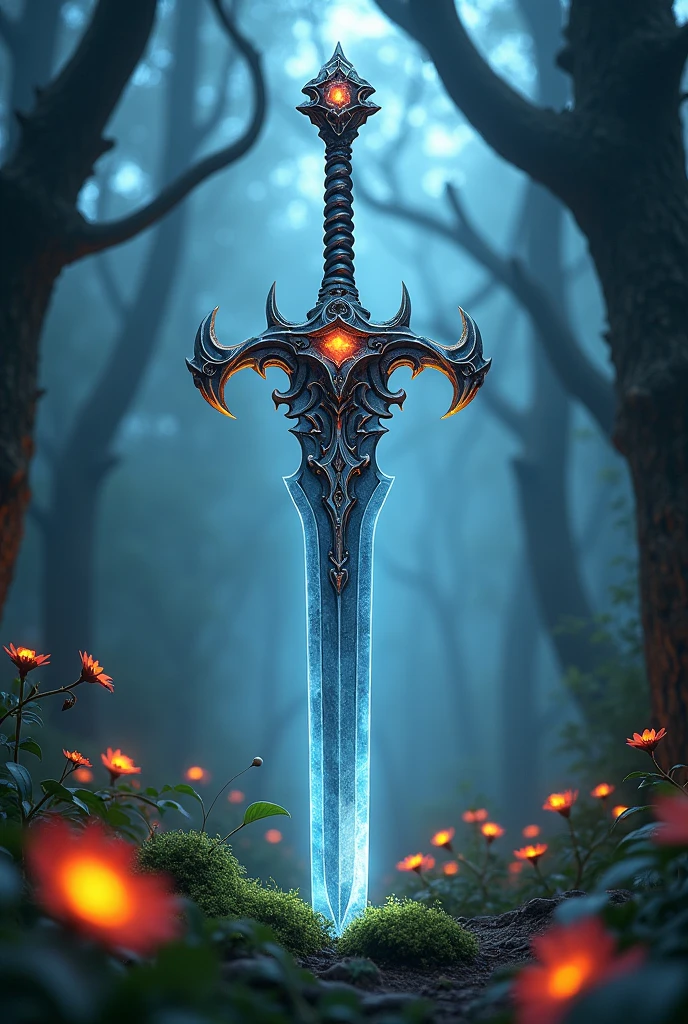 a sword with two mouth