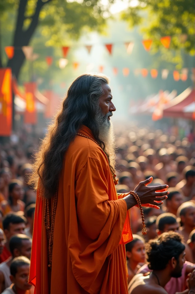 Jain sadhu so many people sermon