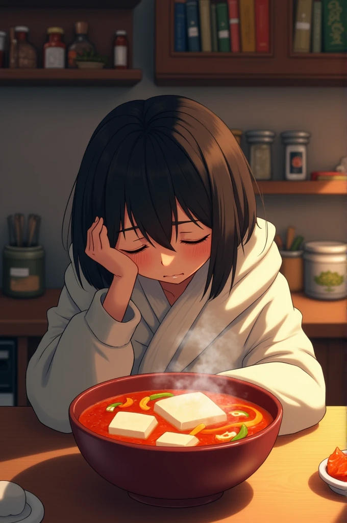 Sundubu soup fall ill