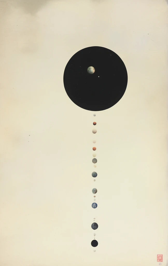 We are all alone、Looking up at the sky with the naked eye、{{Specially shaped head、Faces of the Planets}}、Invaded、