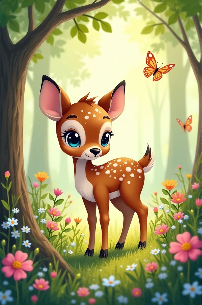 Cute little deer