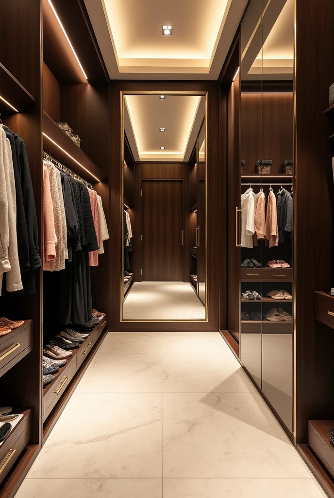 Create me a large dressing room, where there is a door, where you can enter. Then a huge inn or dressing room is where clothes hang. Order Designer, Things Shoes, Jewelry everything plus a large mirror, where you can take a look