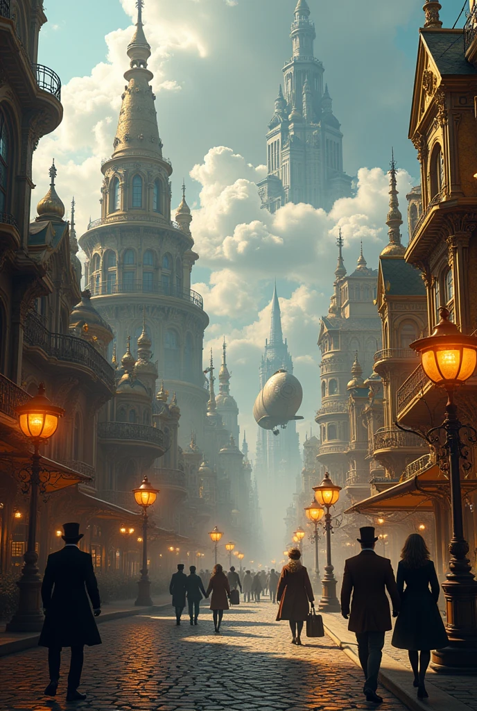 cover_page, High resolution, top quality, best quality, Paid rewards available, High quality illustrations, An unparalleled masterpiece, perfect work of art, Ridiculous, 超High resolution, Detailed Background, Steampunk, beautiful world heritage, 6+boys, 6+Girls, happy, hapiness(Solo Traveler Photos)(Beast, furry human)movie lighting, Dynamic angle,