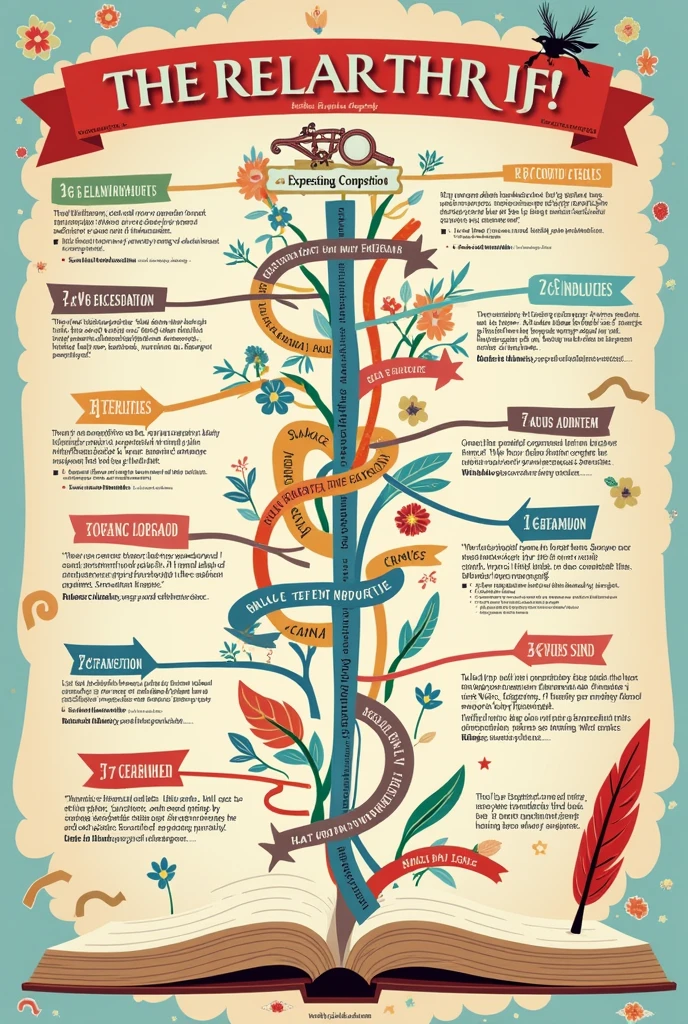 Narrative composition acronyms and narrative composition graphs poster