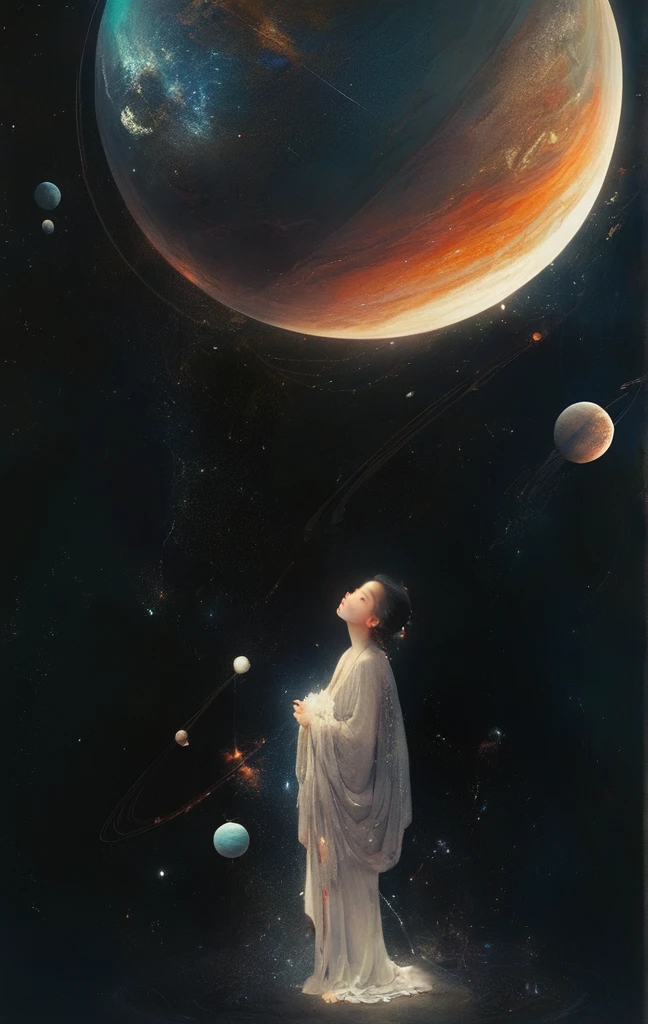 Planets are born to fall in love, All the heavenly bodies are alone、Grab your dreams、Never Ending、Looking up at the sky with the naked eye、Specially shaped head、Faces of the Planets、Erosion、My prayers go unanswered