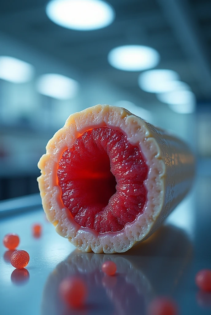 Bone marrow inside the bone seen at the shaft region