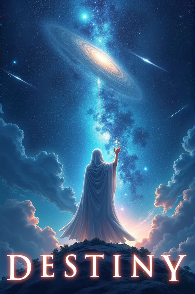 Can you make a poster for me that have written destiny?