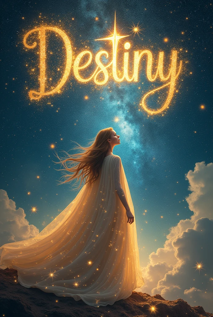 A poster for me that have written destiny