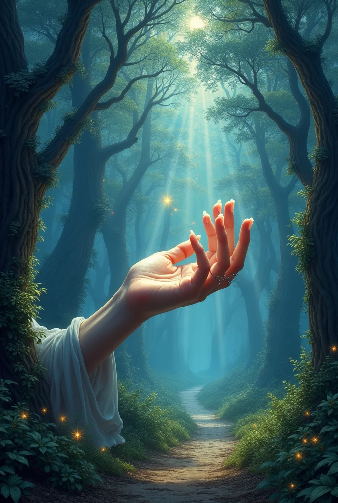 Attracting hand