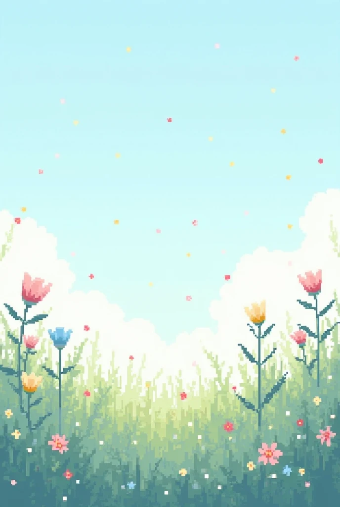 White aesthetic grass elements in pixel art with no black boundaries in png