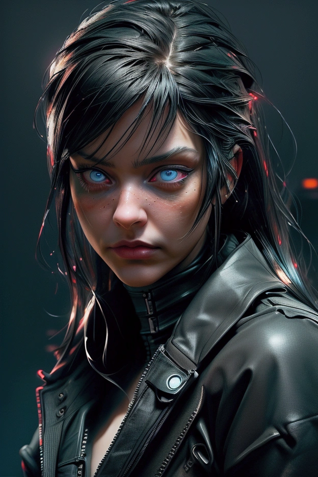 (((ultra realistic))) Photo, masterpiece, top quality, (Ultra detailed face and eyes), 1 man, a lone gunman in a futuristic cyberpunk city, detailed cinematic lighting, dramatic atmosphere, dark sinister cityscape, neon glowing lights, high tech skyscrapers, moody colors, cinematic composition, hyper-realistic, ultra-detailed, 8k, photorealistic, award winning artwork, masterpiece, b1llb0ard, sign,