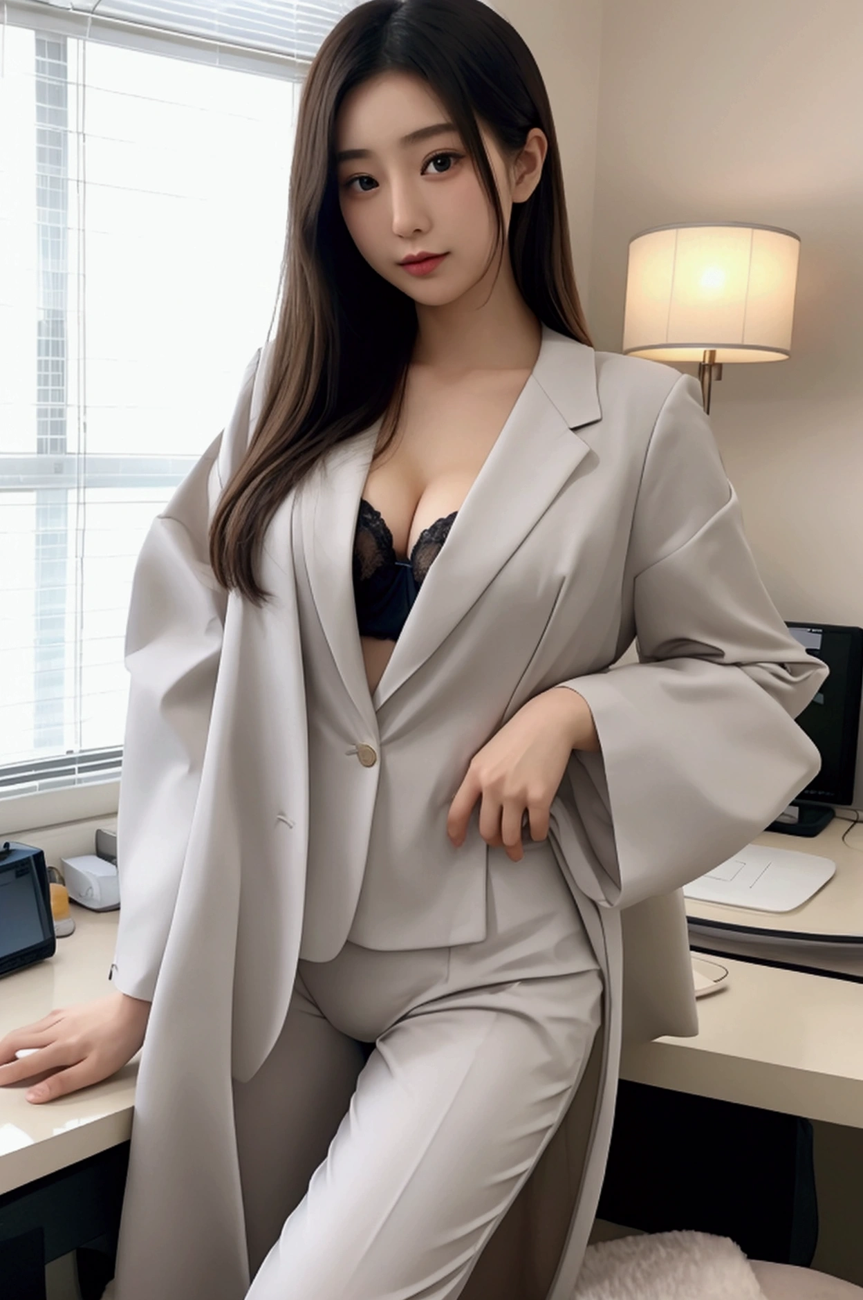 8k, raw photo, best quality, masterpiece, realistic, photo realistic, clear, professional lighting, beautiful face, best quality,ultra high res, realistic japanese beautiful, Super detailed, 1girl,full body, cleavage