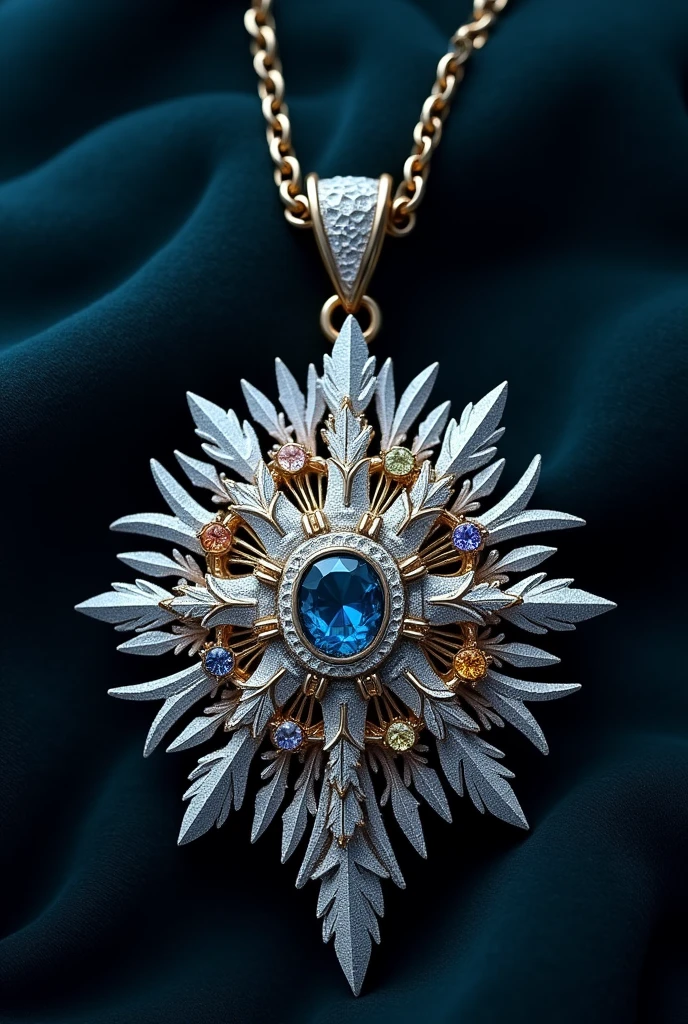 White walker king designs into pendants of gold and colored diamond more designs