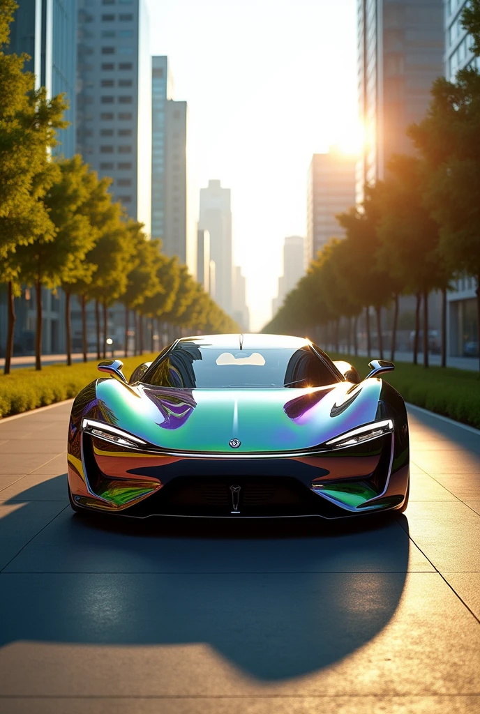 2030 Polluxstar P500 luxury fastback solar-electric sedan with eco-friendly hemp bioplastics, prices start at $60,000 with 500 miles driving range (350-horsepower single motor), $70,000 (500-horsepower dual motor), and $140,000 (quad motor).