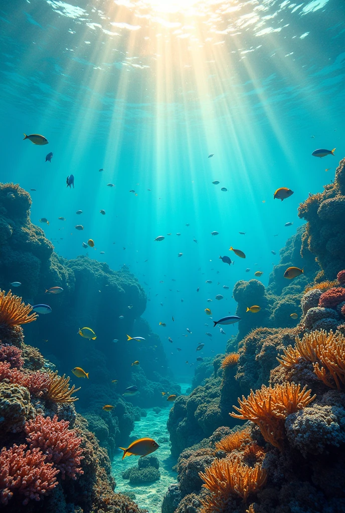 "These waters are home to fish of all shapes, sizes, and colors. Some are friendly, some are fierce hunters, and others are masters of disguise."