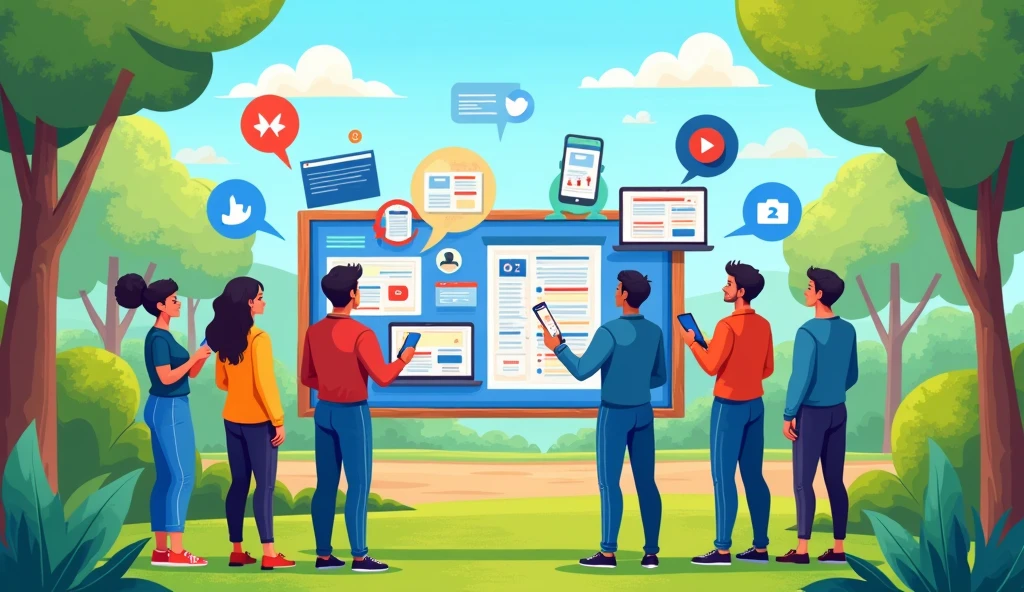 Make a poster about how are you going to relate this to responsible use of social media and information in a democratic society.