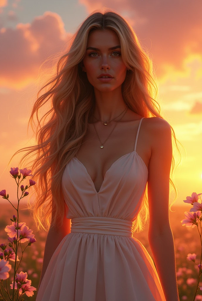 could make her a woman with her hair down?