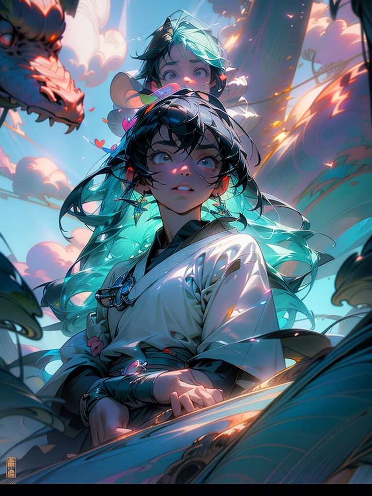 Anime Heavenly Tokyo School With School Bus The blazing Mesmerizing view with beautiful grand view with lots of mesmerizing and rich carved lots of details Black, and Cherry Tomato, Navy Blue and Kelly Green colors and add-ons heavenly view middle of the day with grand fairy view peaceful with magical heaven with some paint rainbow line glowing effect, Overhead View, Bird’s Eye View, Aerial Shots view, deadly hyper realistic, insanely detailed magical sky with glowing lines and lots of catchy fillers and add-on and unreal heavenly mythical vibe, cozy, heart warming feeling, with trees and plant, peaceful magical vibe with eye catchy unique gradient color combination, concept art, anime, key visual, trending pixiv fanbox by wlop and greg rutkowski and makoto shinkai and mamoru hosada and studio Ghibli