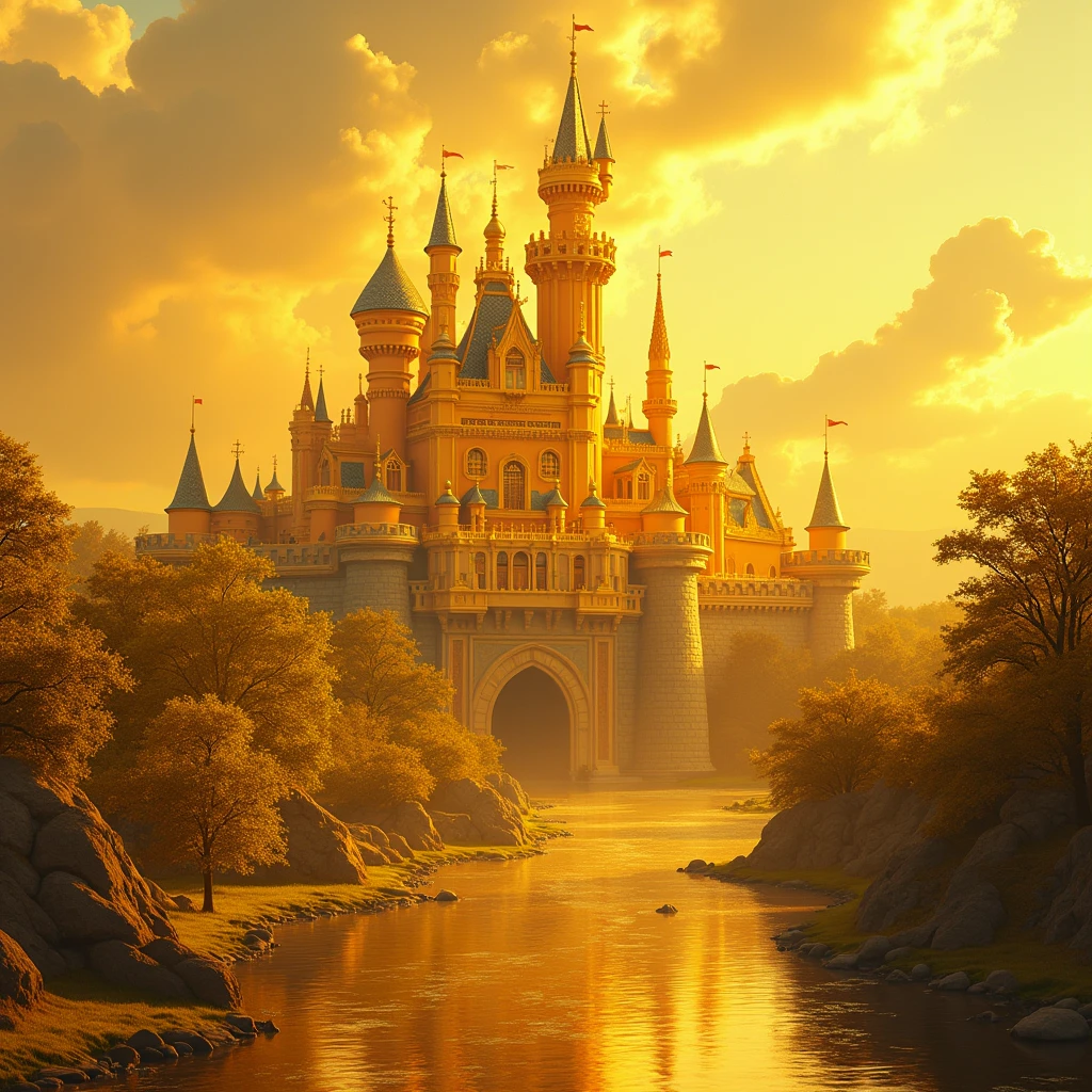 The City of Gold
It's about the size of Disneyland and it's golden, but it's not too flashy overall.、I would like to see other colors besides gold.
