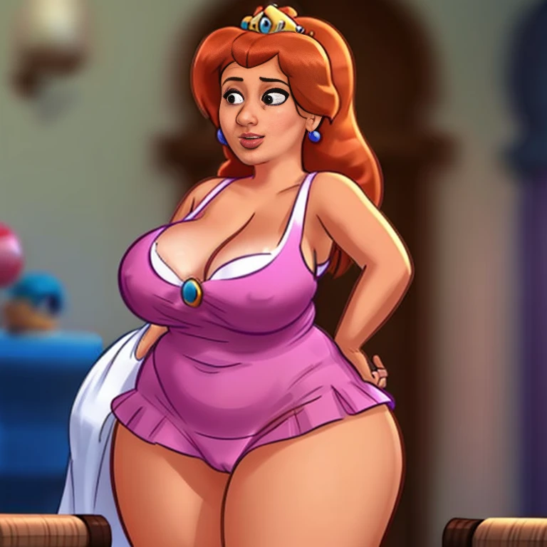 peach princess, from Super Mario Bros.