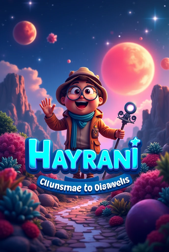 Show your YouTube channel's logo or name with a call to action: "Subscribe to 'Hayrani' and stay with us for more incredible discoveries."