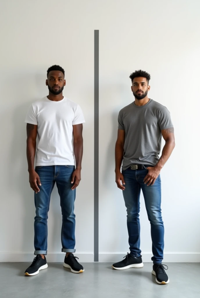 black man wearing underwear