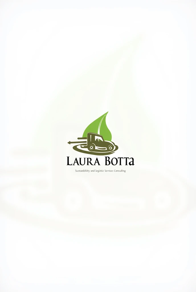 Logo for Laura Botta sustainability and logistics services consulting