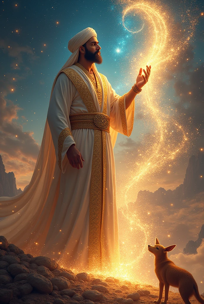 Ek din, Hazrat Suleman (Alehisalam) ne apne sajinon aur jinnon ko bulaya aur unse kaha ki woh unke liye ek mahal banayein. Unhone kaha ki woh mahal itna altaf aur khubsurat ho ki kisi ne kabhi nahin dekha ho.