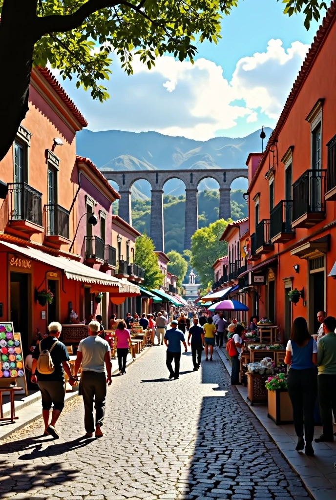Overview of the city of Querétaro, Mexico