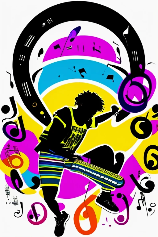 A background filled with scattered musical notes in various sizes and colors

A background completely filled with scattered musical notes in various sizes and colors, covering the entire screen.

beautiful girl colorful image

Dance hiphop Dance CREW  Waacking Dance

Punking 

gorilla dancer、


black medium hair black medium hair 

Five fingers Baggy clothes Baggy clothes