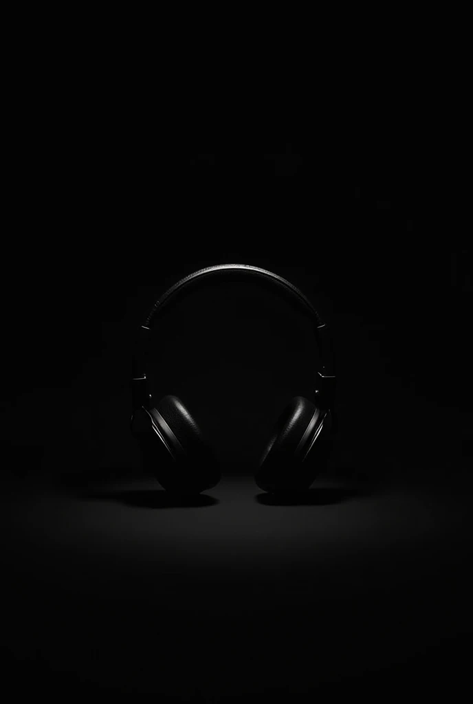 Black bg headphones slant