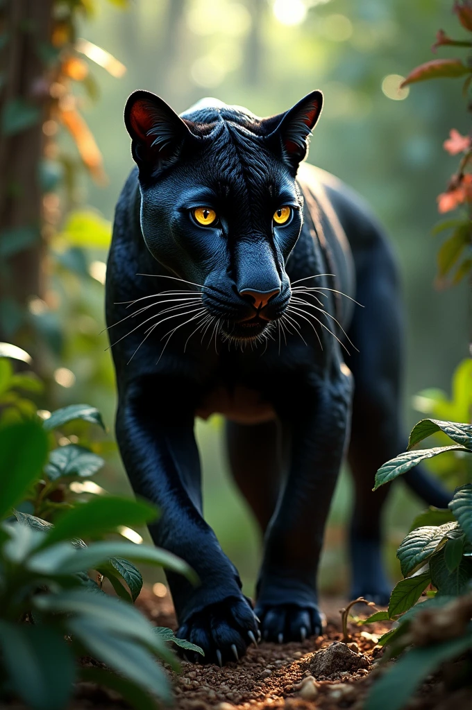 Black panther mix King cobra 