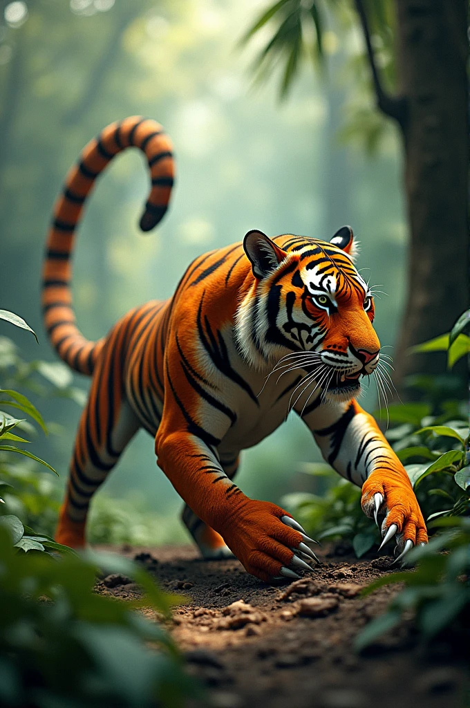 What a tiger and scorpion fussion looked like