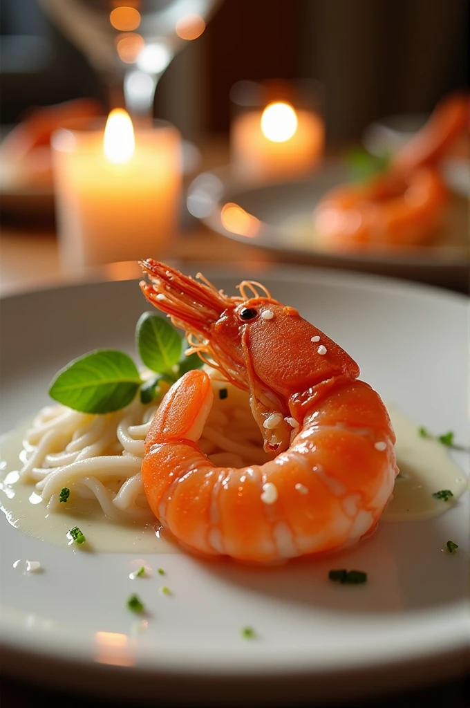 One shrimp looks delicious.