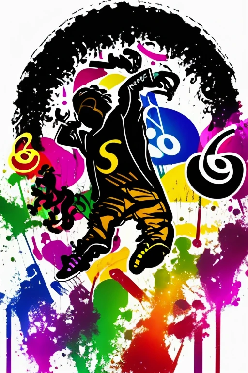 A background filled with scattered musical notes in various sizes and colors

A background completely filled with scattered musical notes in various sizes and colors, covering the entire screen.

beautiful girl colorful image

Dance hiphop Dance CREW  Waacking Dance

Punking 

gorilla dancer、


black medium hair black medium hair 

Five fingers Baggy clothes Baggy clothes