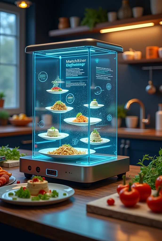 Imagine an ICT device twenty (20) years from now, that will have a drastic effect on our society. (use for cooking)