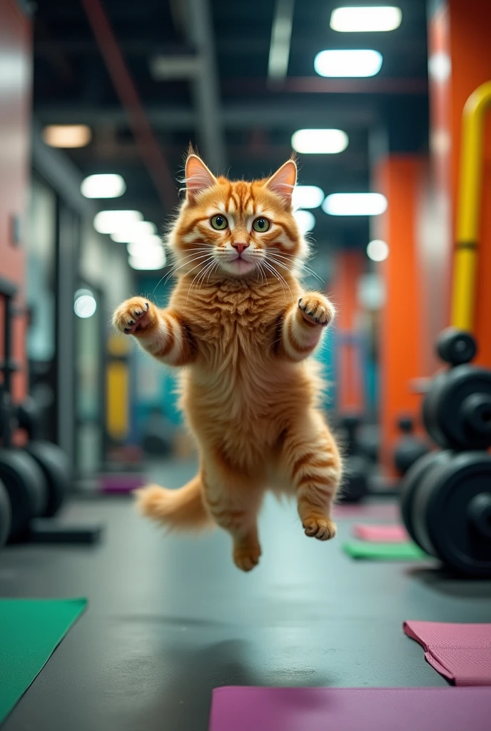 Gym cat