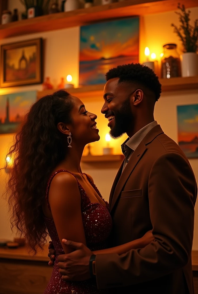 Young man artists sing with young lady name young lady khadijah name young man NABALA 02 MARRIED TOGETHER CHOCOLATE IN COLOR