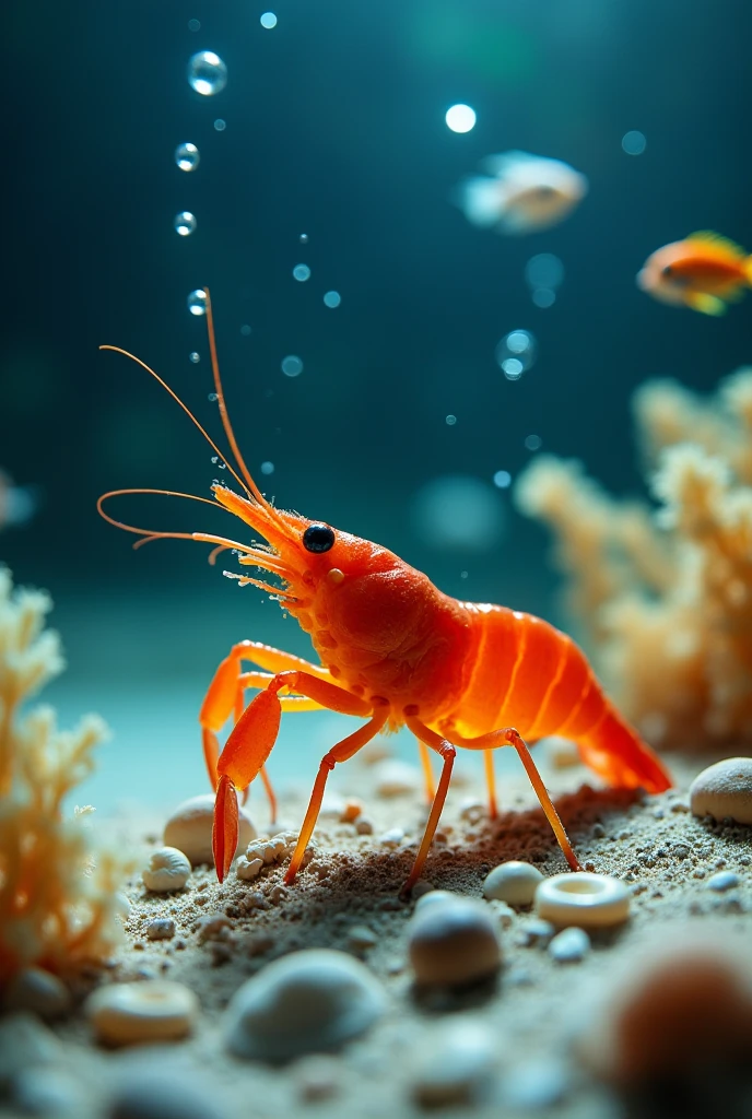 1 orange shrimp