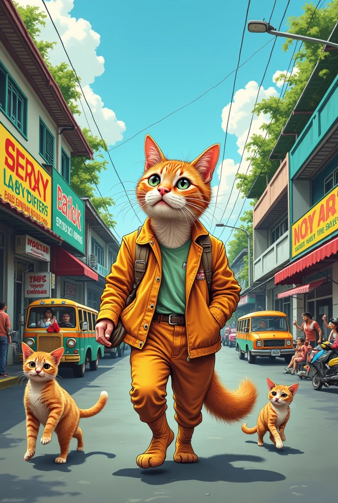 A cartooning about
“A in-heat cat with a head of a man heading to a free spay and neuter clinic.”
This tackles about a stupid Philippine senator who is asking if it’s okay to have sex with his wife even if his wife says no.