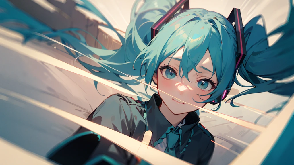 masterpiece, Highest quality,One person, hatsune miku,Beacon of the Heart,The light of the heart that guides you even in difficult times, without losing hope