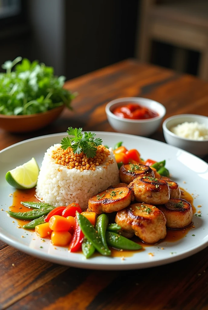Create an additional rice menu for me to include in my ShopeeFood merchant