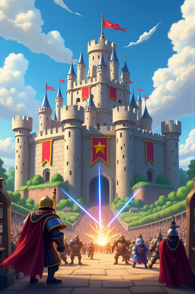 The Bastille, but in the Clash Royale theme 