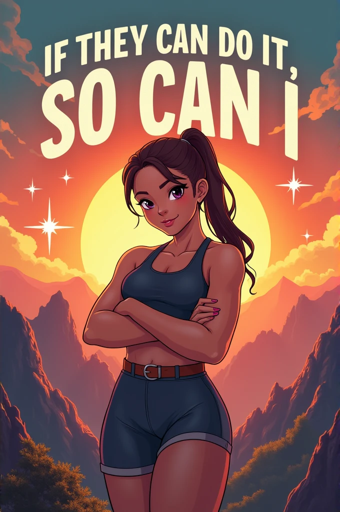 if they can do it so can i. make it a quotes with background