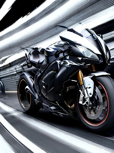 monster motorcycle, (speed lines:1.8),