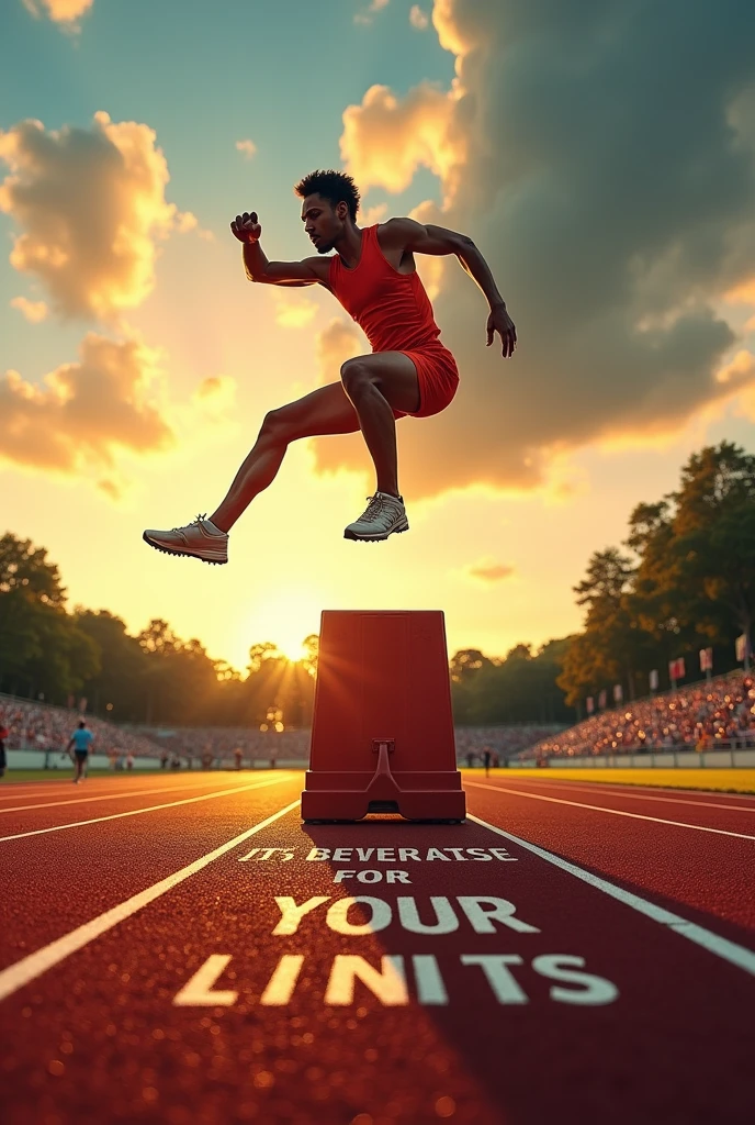 Generate a image with "surpass your limits"