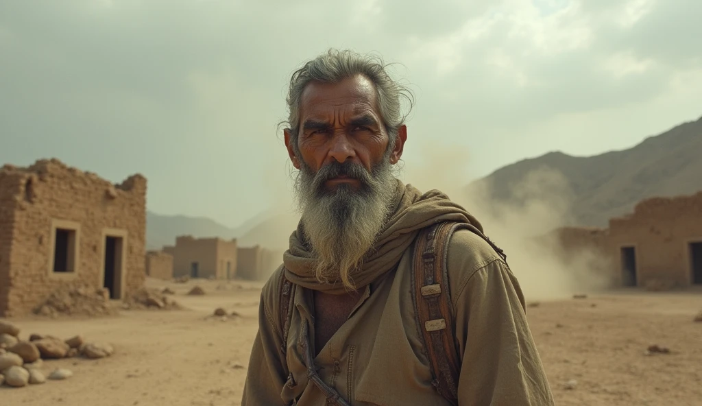 In a desolate place near this village lived a notorious man named Ahmad Khan.