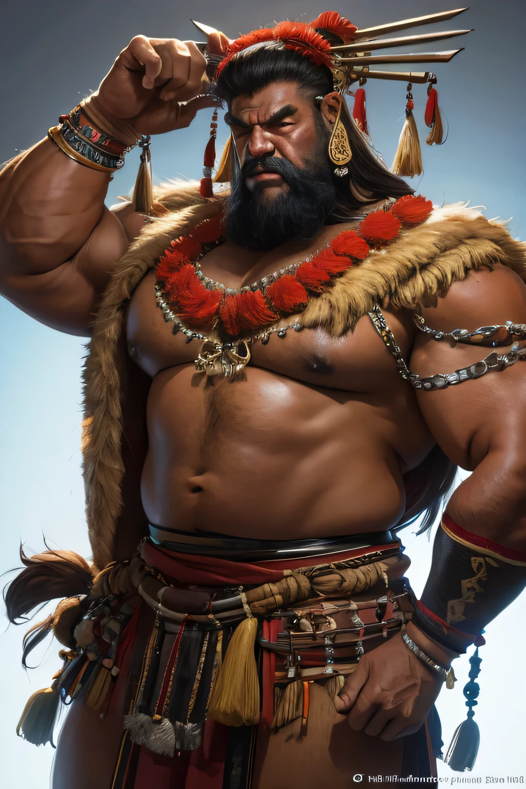 ,big muscle, ancient majapahit
