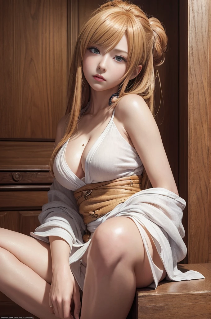 (High resolution,masterpiece,Highest quality,Highly detailed CG, anime, Official Art:1.4), Realistic, photograph, Incredible detail, It&#39;s all complicated, Shiny and shiny,wonderful many layers, 8k wallpaper, 3d, sketch, cute, figure,( alone:1.4), Perfect female proportions,Villainess, (Fusion of dark brown cockroach and lady:1.4), (Woman with yellow bees:1.2), (Woman with yellow bees:1.2), (Fusion:1.2), (alone:1.4), (Wicked Smile:1.2), Muscular, Abdominal muscles, (Bee's yellow exoskeleton bioinsect suit:1.4), (Bee Yellow Exoskeleton Bioinsect Armor:1.2), (Yellow transparent bee wings:1.4), (Yellow bee antennae:1.3),
